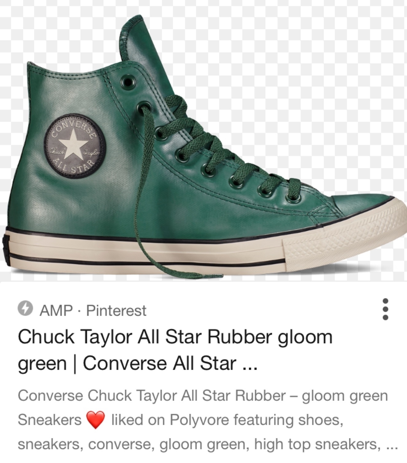 gloom green converse