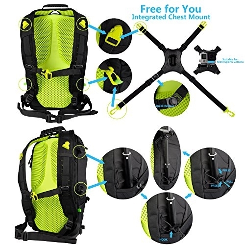 dekasi gopro backpack