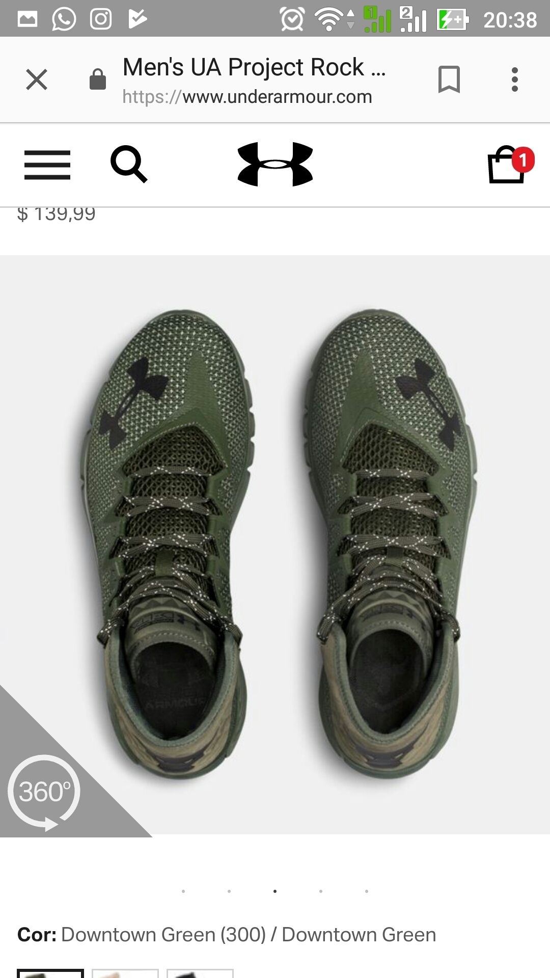 under armour the rock delta downtown green