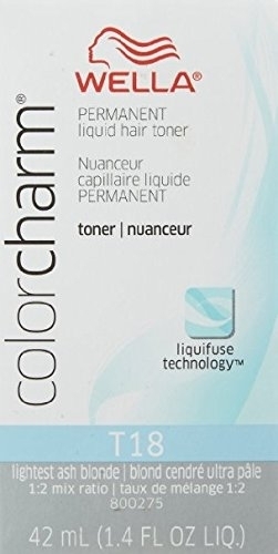 Request Wella Color Charm T18 Lightest Ash Blonde Toner Grabr