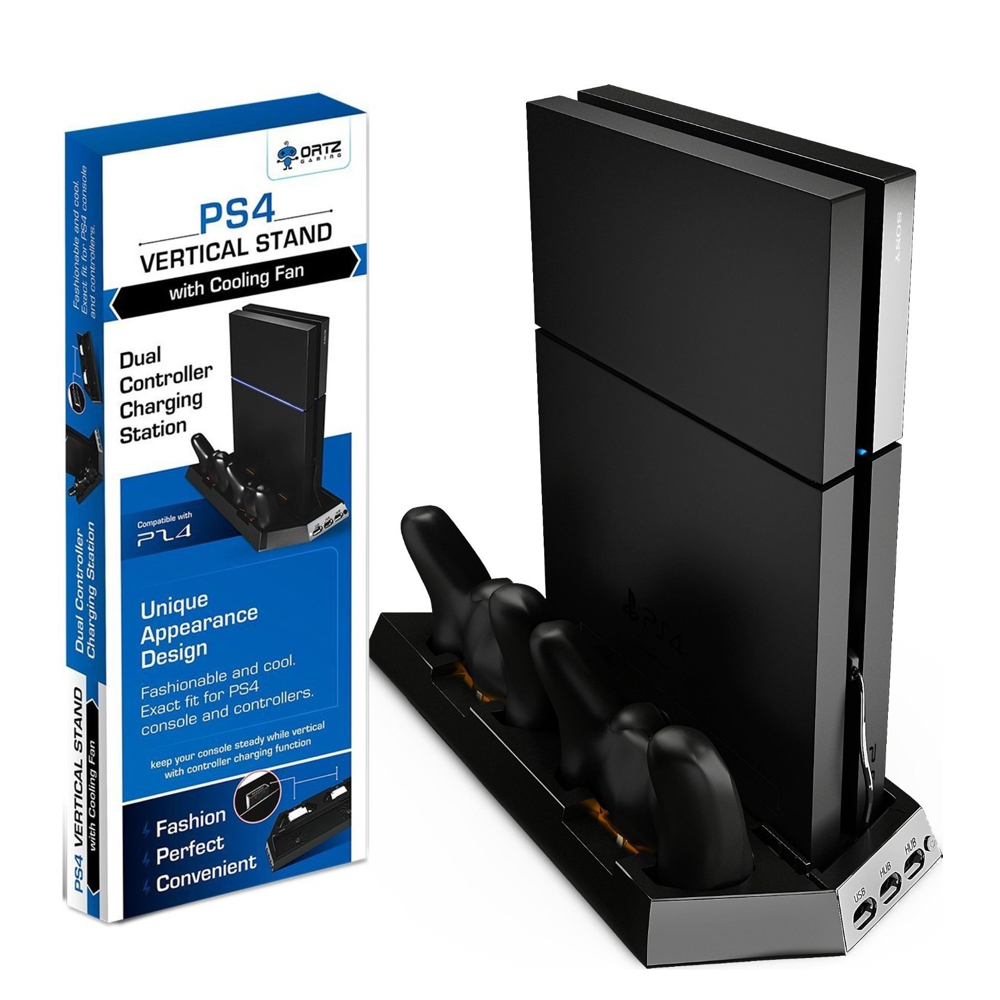 Compre PS4 Charging & Cooling Station by Ortz Grabr Entregas P2P