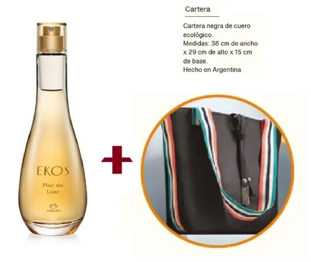 Request Natura Ekos Flor do luar + bolso | Grabr P2P Global Delivery