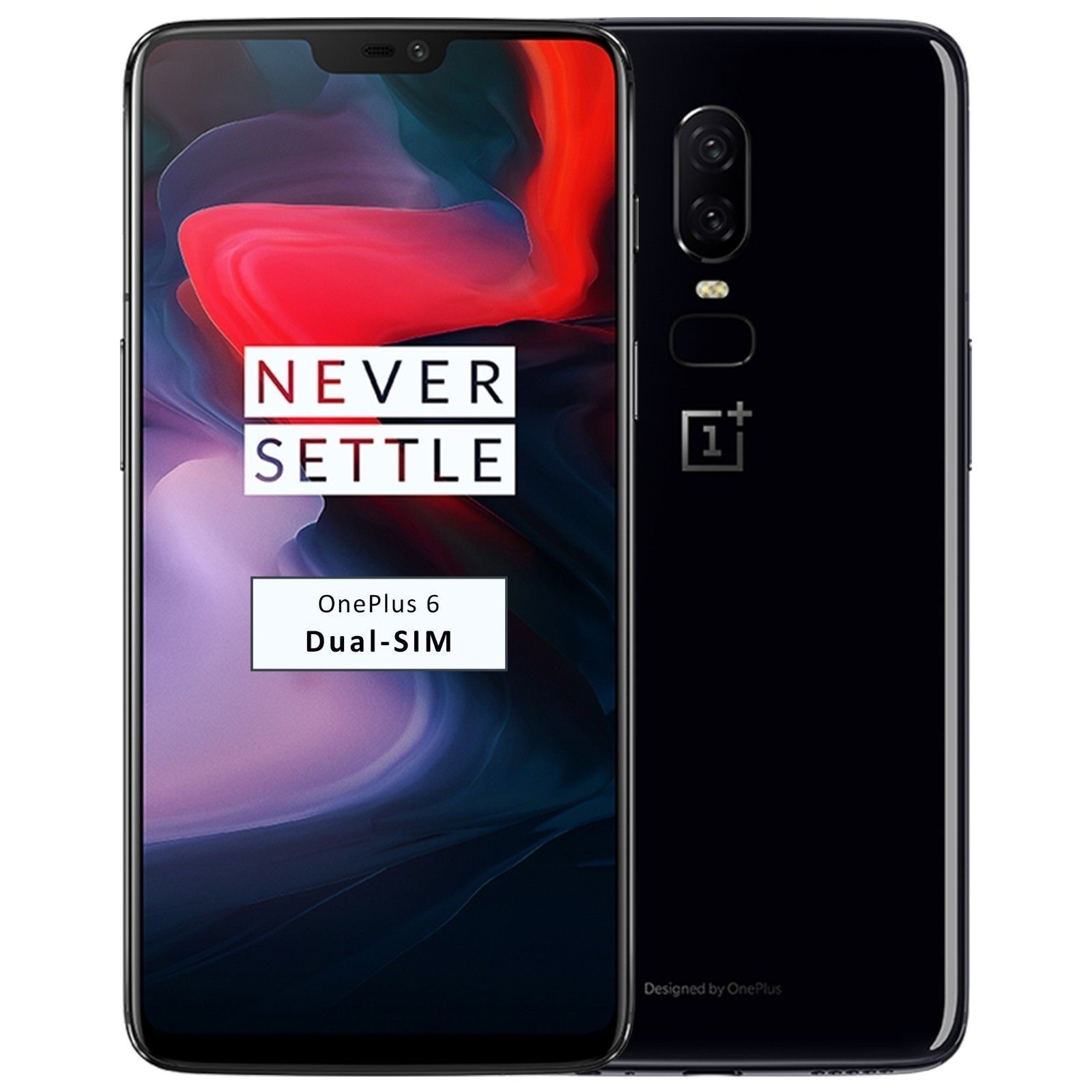 Compre OnePlus 6 Mirror Black 6GB/64GB 6.28" Dual16+20 MP Octa Core