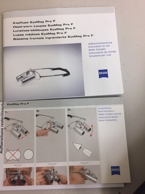 Request Zeiss Eyemag Pro F Dental Loupe 4 0x 450mm Surgical 4x Grabr P2p Global Delivery