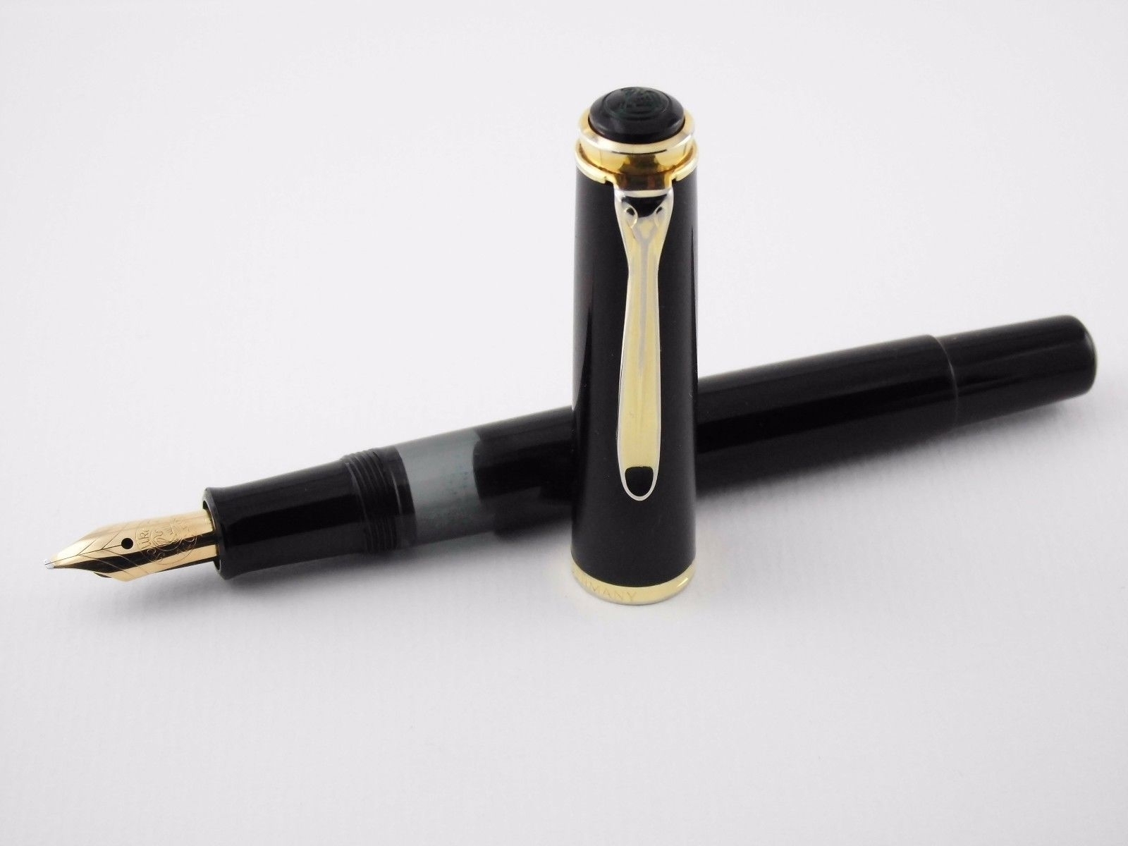 Заказать Vintage "Pelikan" Fountain PenBlack Piston Filler14K NibW