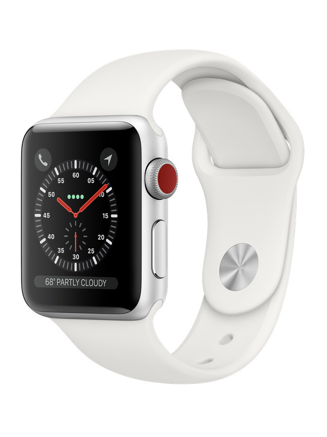 apple watch series 3 silver strap