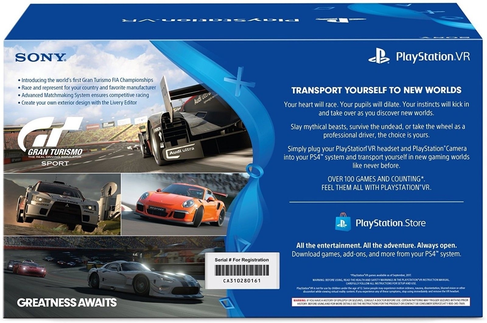 GT Sport Bundle [Discontinued 