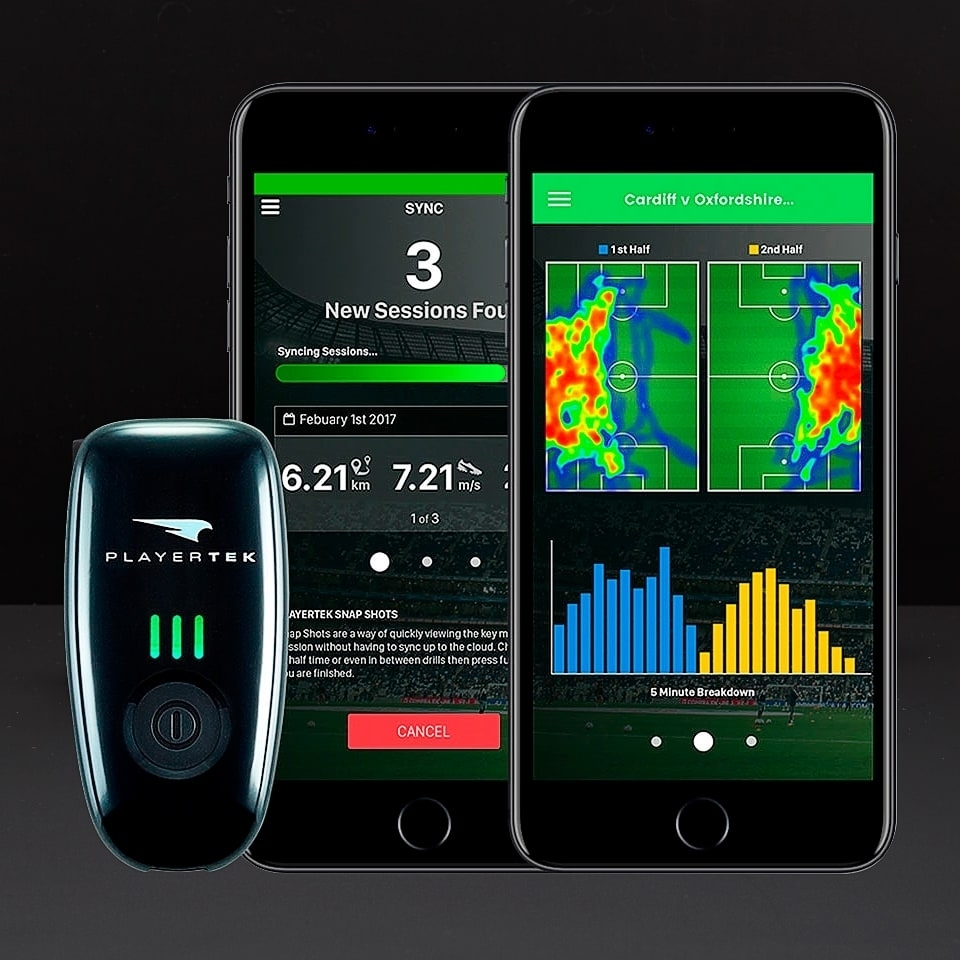 Compre Playertek GPS GPS para jugadores de fútbolSolo Pack Grabr