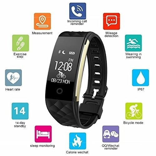 Request Fitness Tracker Bloranda Smart Wristband Bracelet Ip67 Waterproof Wire Grabr P2p Global Delivery