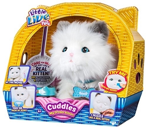 Compre Little Live Pets Cuddles My Dream Kitten Grabr Entregas P2p Internacional